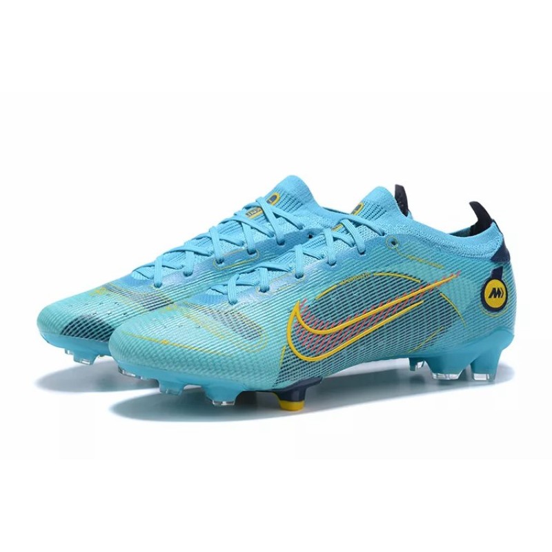 Botas de Fútbol Nike Mercurial Vapor XIV Elite FG Celeste (#39~#45)