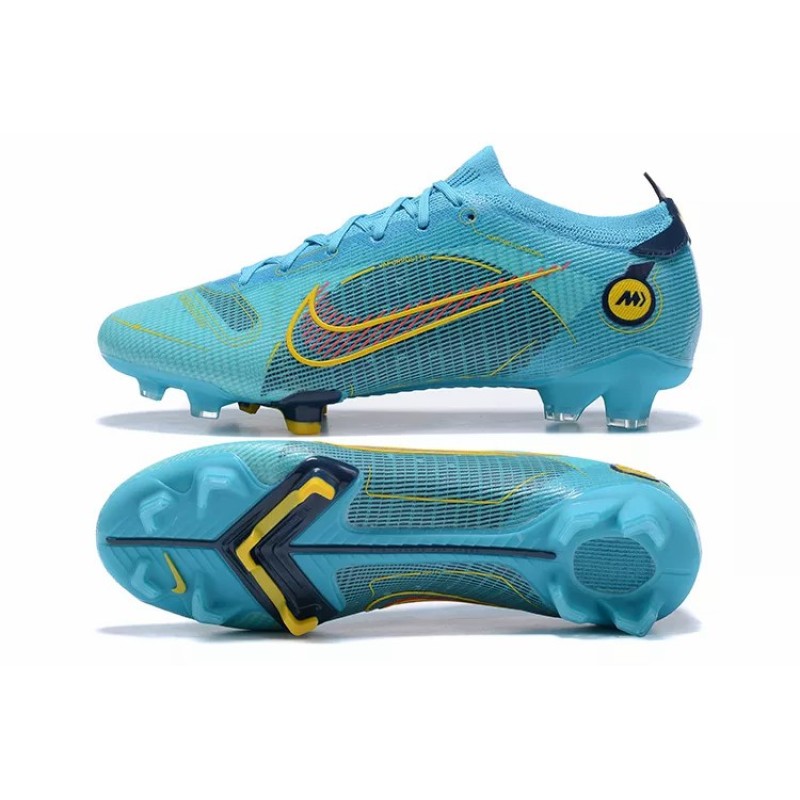 Botas de Fútbol Nike Mercurial Vapor XIV Elite FG Celeste (#39~#45)