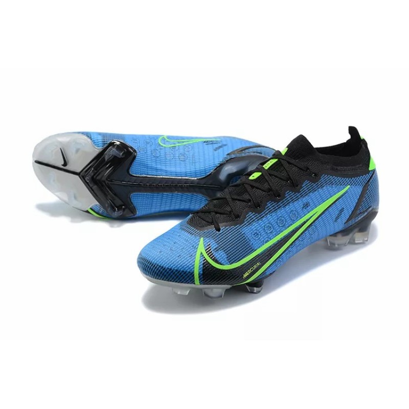 Botas de Fútbol Nike Mercurial Vapor XIV Elite FG Azul (#39~#45)