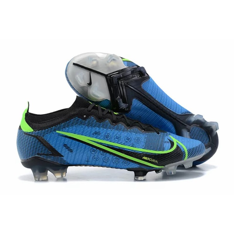 Botas de Fútbol Nike Mercurial Vapor XIV Elite FG Azul (#39~#45)