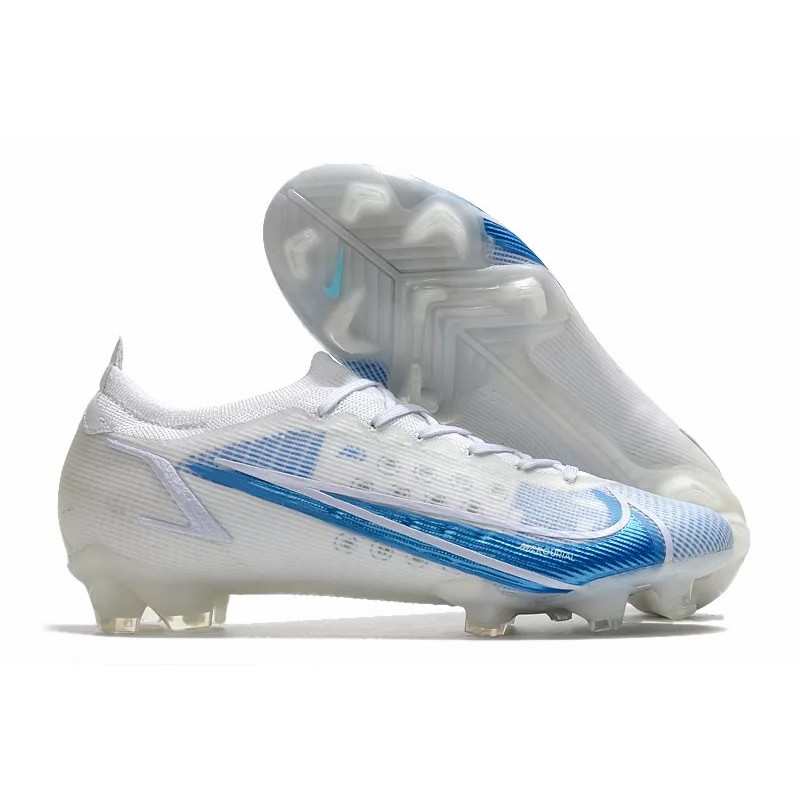 Botas de Fútbol Nike Vapor 14 Elite MDS FG Blanco&Azul (#39~#45)