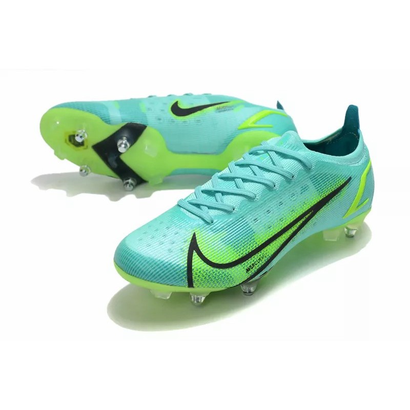 Botas de Fútbol Nike Mercurial Vapor XIV Elite SG PRO Turquesa Clara (#39~#45)