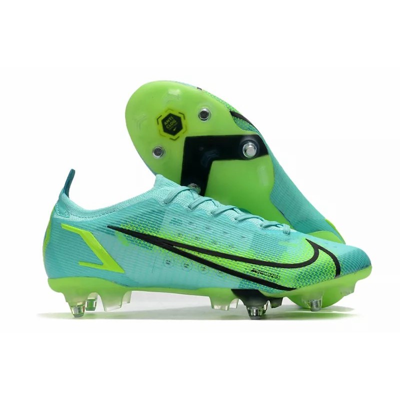 Botas de Fútbol Nike Mercurial Vapor XIV Elite SG PRO Turquesa Clara (#39~#45)
