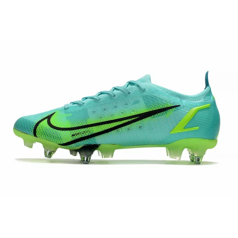 Botas de Fútbol Nike Mercurial Vapor XIV Elite SG PRO Turquesa Clara (#39~#45)