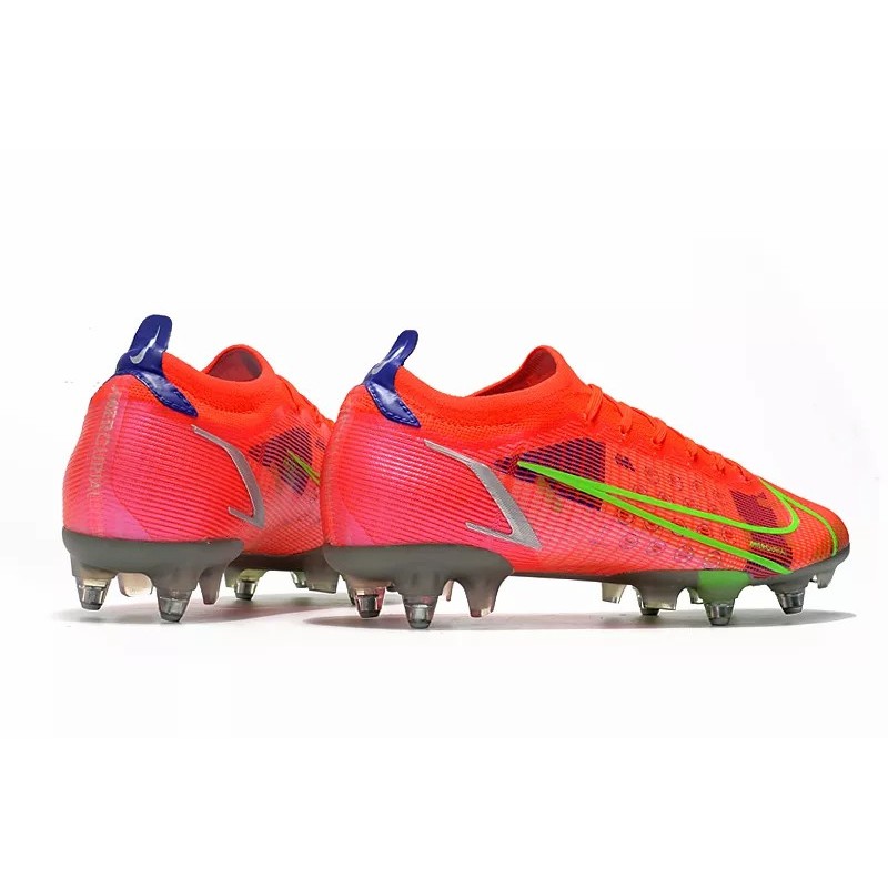 Botas de Fútbol Nike Mercurial Vapor XIV Elite SG PRO Rojo Naranja (#39~#45)