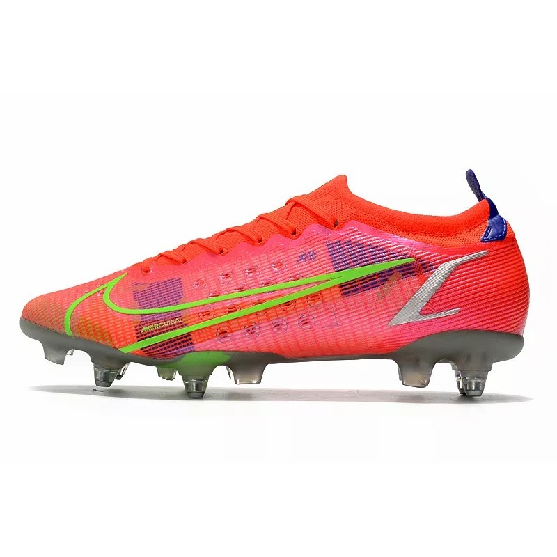 Botas de Fútbol Nike Mercurial Vapor XIV Elite SG PRO Rojo Naranja (#39~#45)