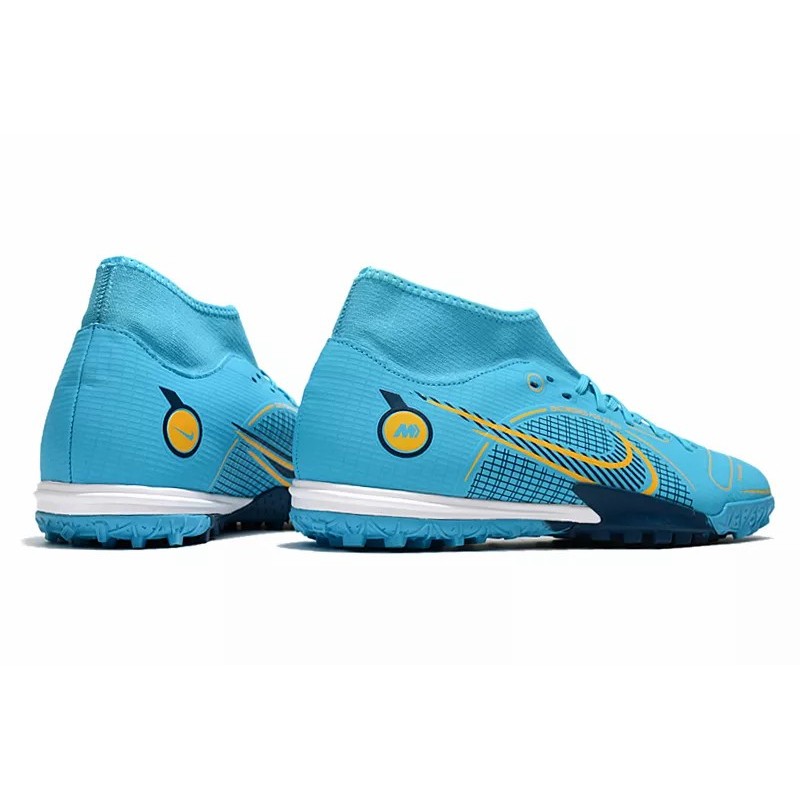 Botas de Fútbol Nike Superfly 8 Academy TF Azul Claro&Azul Marino / Verde Claro&Turquesa (#39~#45)