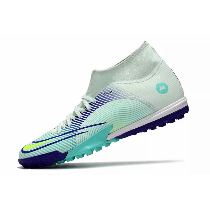 Botas de Fútbol Nike Superfly 8 Academy TF Azul Claro&Azul Marino / Verde Claro&Turquesa (#39~#45)