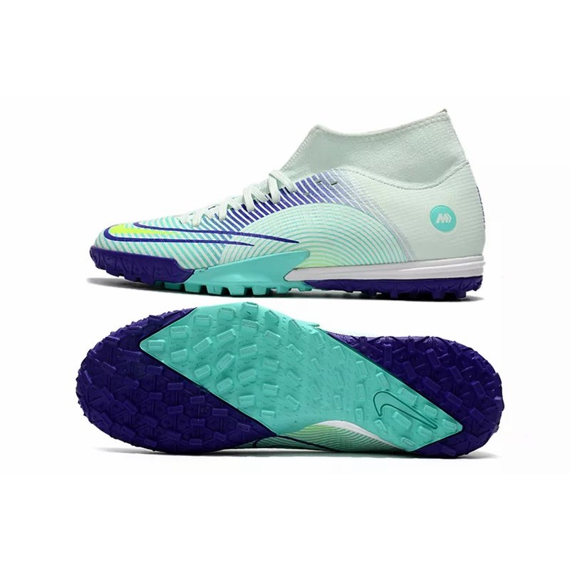 Botas de Fútbol Nike Superfly 8 Academy TF Azul Claro&Azul Marino / Verde Claro&Turquesa (#39~#45)