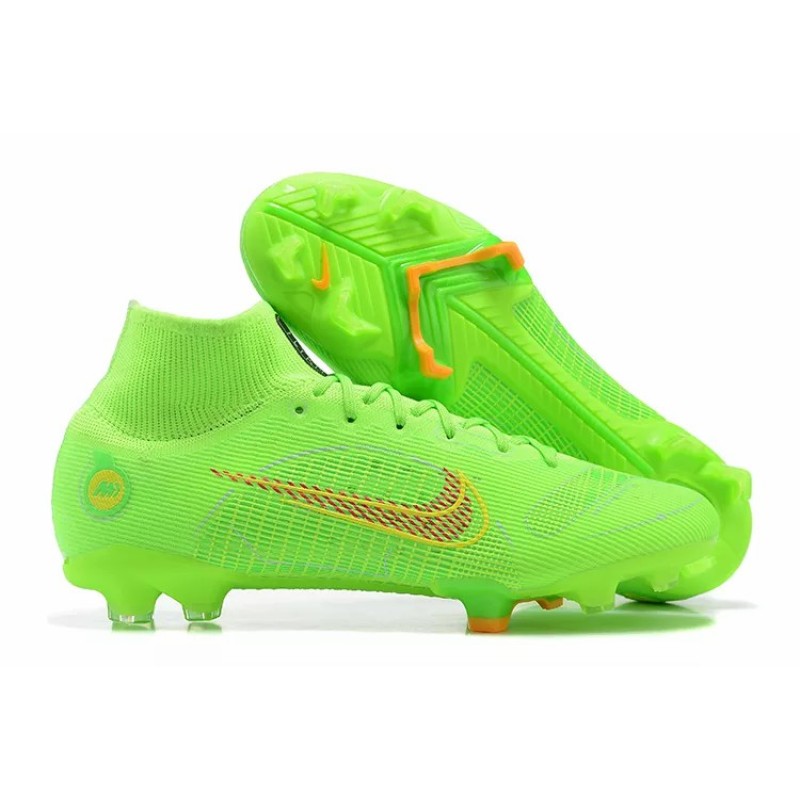 Botas de Fútbol Nike Superfly 8 Elite FG Verde Fluorescente (#39~#45)