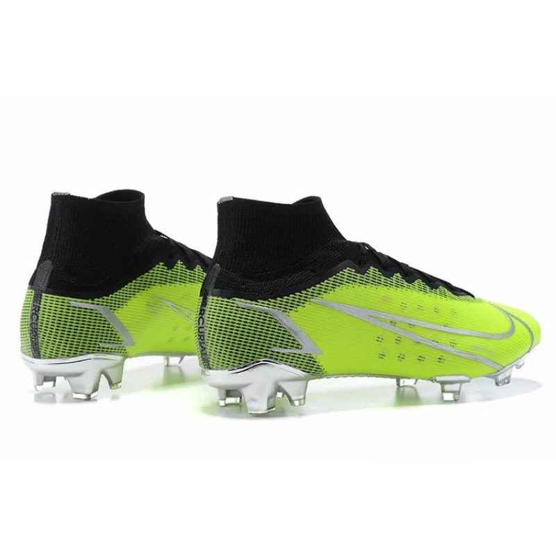 Botas de Fútbol Nike Superfly 8 Elite FG Amarillo Fluorescente&Negro (#39~#45)