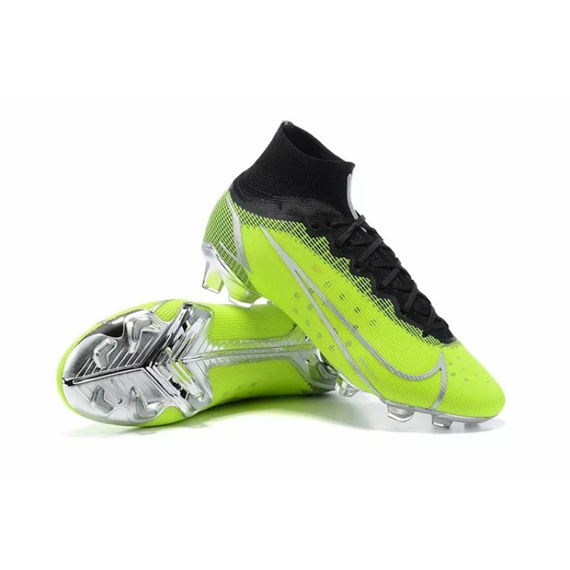 Botas de Fútbol Nike Superfly 8 Elite FG Amarillo Fluorescente&Negro (#39~#45)