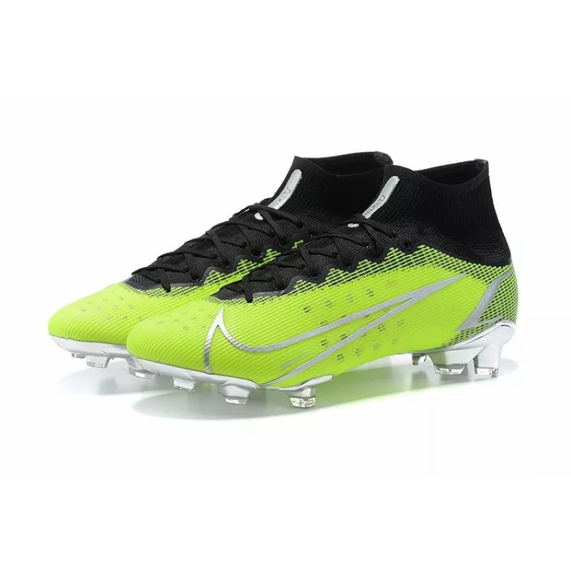 Botas de Fútbol Nike Superfly 8 Elite FG Amarillo Fluorescente&Negro (#39~#45)