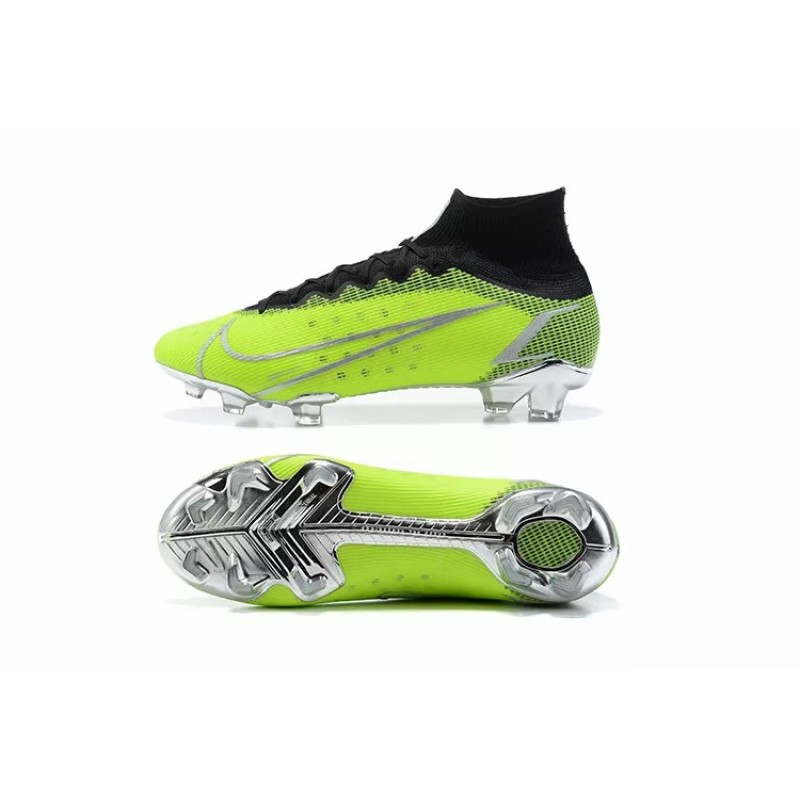 Botas de Fútbol Nike Superfly 8 Elite FG Amarillo Fluorescente&Negro (#39~#45)
