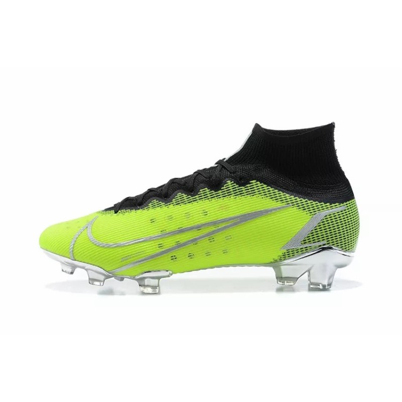 Botas de Fútbol Nike Superfly 8 Elite FG Amarillo Fluorescente&Negro (#39~#45)