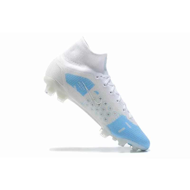 Botas de Fútbol Nike Superfly 8 Elite FG Blanco&Celeste (#39~#45)