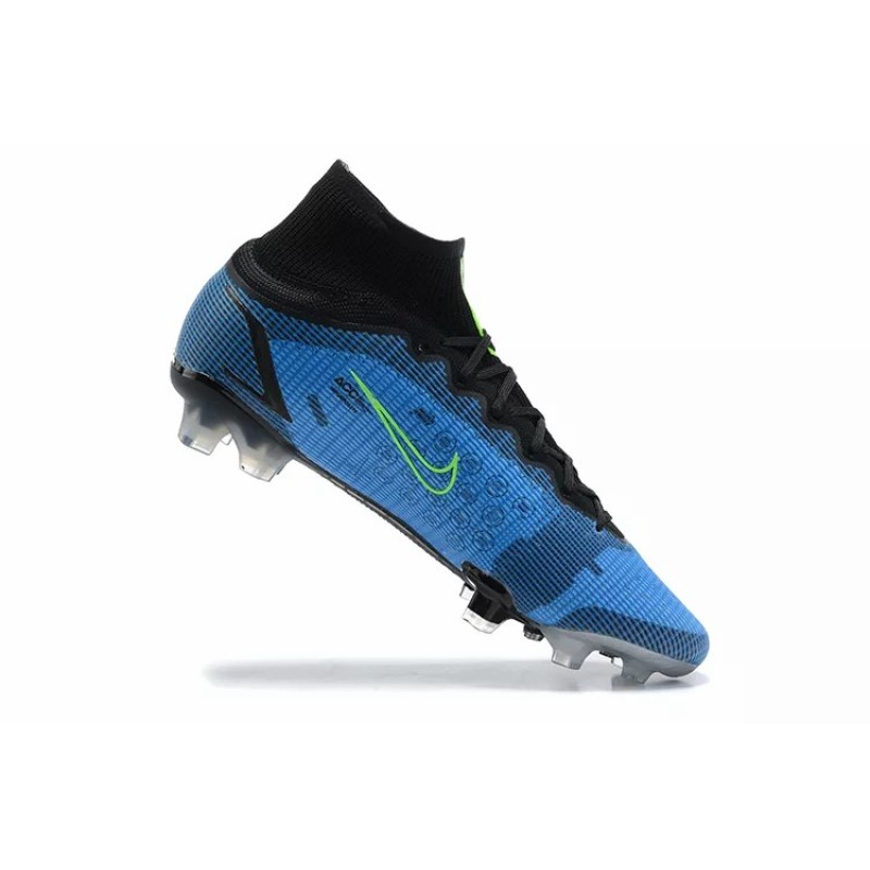 Botas de Fútbol Nike Superfly 8 Elite FG Azul&Negro (#39~#45)