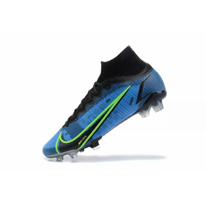 Botas de Fútbol Nike Superfly 8 Elite FG Azul&Negro (#39~#45)