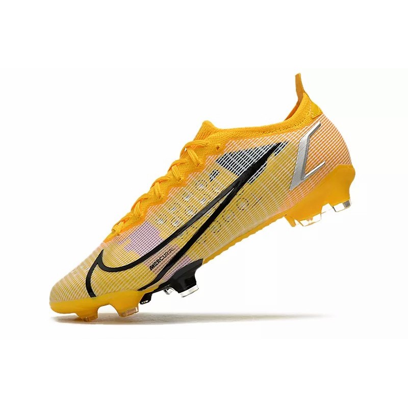 Botas de Fútbol Nike Mercurial Vapor XIV Elite FG Rosa&Dorado / Naranja&Negro (#39~#45)
