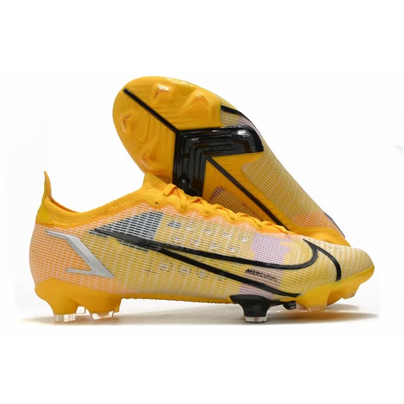 Botas de Fútbol Nike Mercurial Vapor XIV Elite FG Rosa&Dorado / Naranja&Negro (#39~#45)