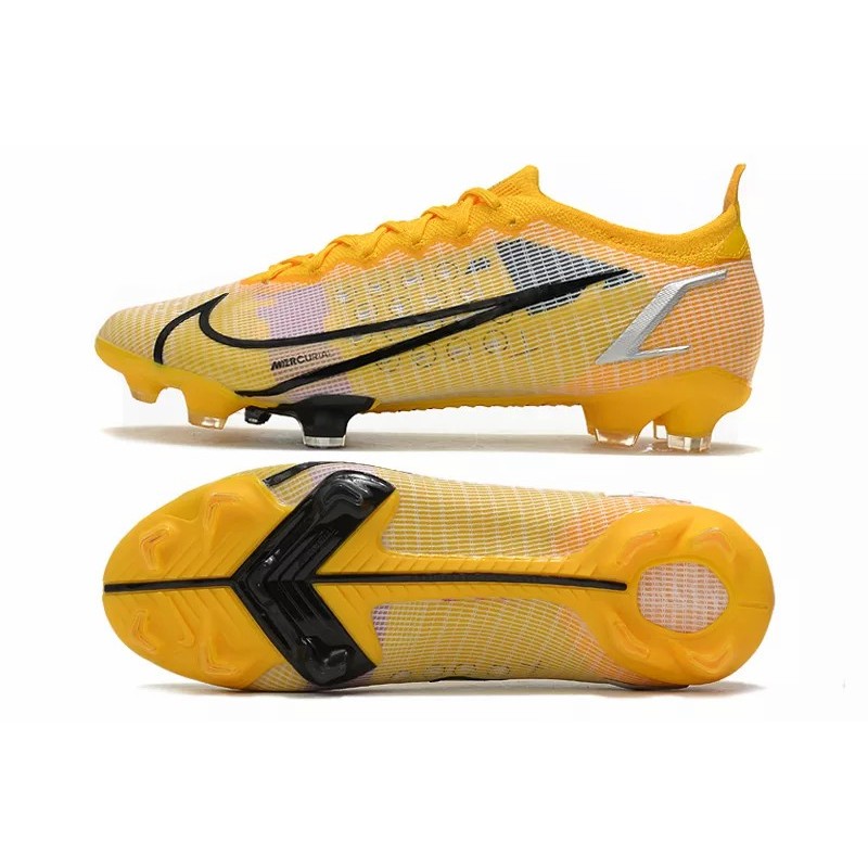 Botas de Fútbol Nike Mercurial Vapor XIV Elite FG Rosa&Dorado / Naranja&Negro (#39~#45)