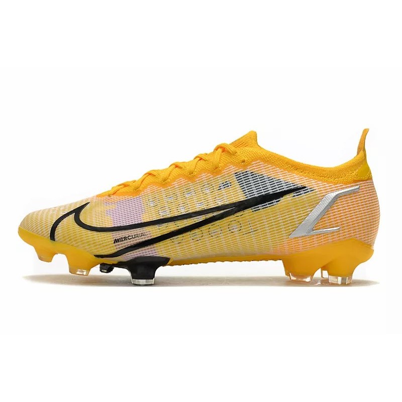 Botas de Fútbol Nike Mercurial Vapor XIV Elite FG Rosa&Dorado / Naranja&Negro (#39~#45)