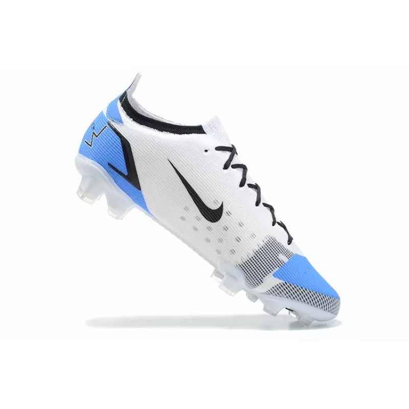 Botas de Fútbol Nike Mercurial Vapor XIV Elite FG Blanco&Azul&Negro (#39~#45)