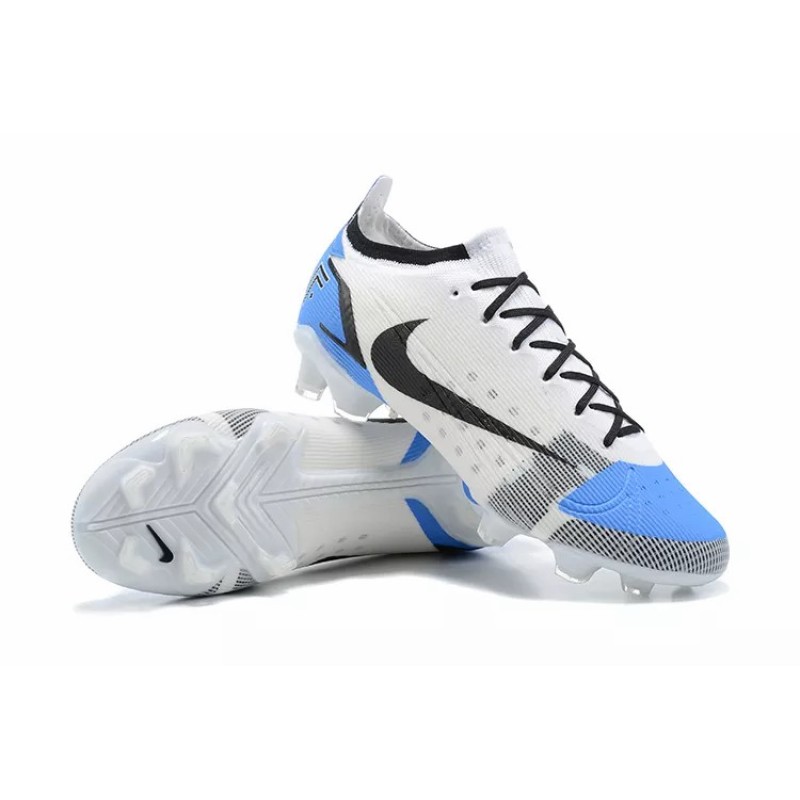 Botas de Fútbol Nike Mercurial Vapor XIV Elite FG Blanco&Azul&Negro (#39~#45)