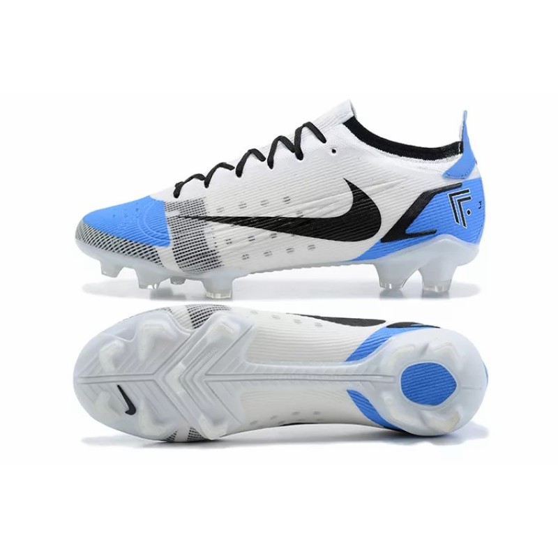 Botas de Fútbol Nike Mercurial Vapor XIV Elite FG Blanco&Azul&Negro (#39~#45)
