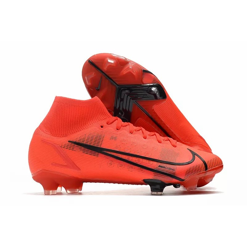 Botas de Fútbol Nike Superfly 8 Elite FG Rojo / Rosado&Dorado / Negro&Dorado / Azul&Blanco / Verde Fluorescente&Negro / Rosado&Verde Fluorescente&Azul / Blanco&Rojo / Blanco&Azul (#39~#45)
