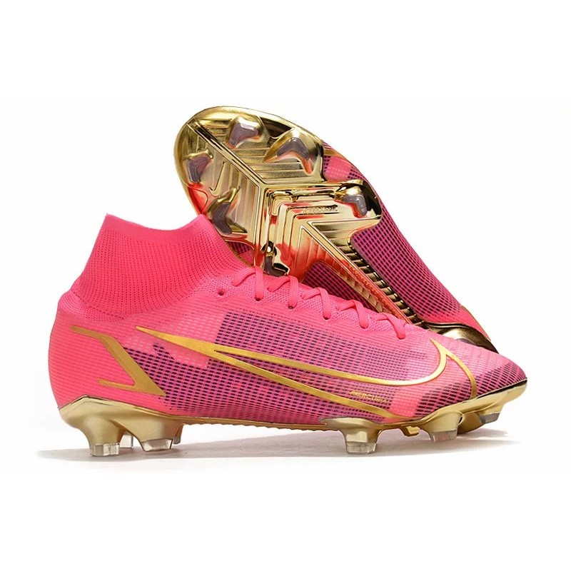 Botas de Fútbol Nike Superfly 8 Elite FG Rojo / Rosado&Dorado / Negro&Dorado / Azul&Blanco / Verde Fluorescente&Negro / Rosado&Verde Fluorescente&Azul / Blanco&Rojo / Blanco&Azul (#39~#45)