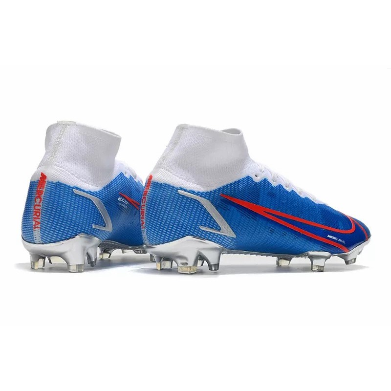 Botas de Fútbol Nike Superfly 8 Elite FG Rojo / Rosado&Dorado / Negro&Dorado / Azul&Blanco / Verde Fluorescente&Negro / Rosado&Verde Fluorescente&Azul / Blanco&Rojo / Blanco&Azul (#39~#45)