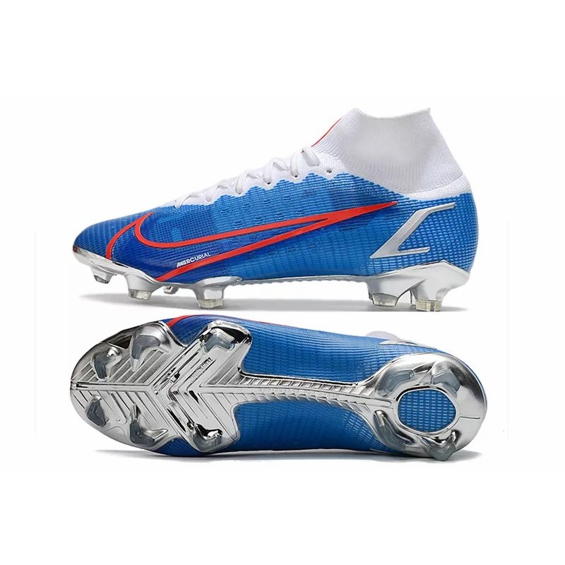 Botas de Fútbol Nike Superfly 8 Elite FG Rojo / Rosado&Dorado / Negro&Dorado / Azul&Blanco / Verde Fluorescente&Negro / Rosado&Verde Fluorescente&Azul / Blanco&Rojo / Blanco&Azul (#39~#45)