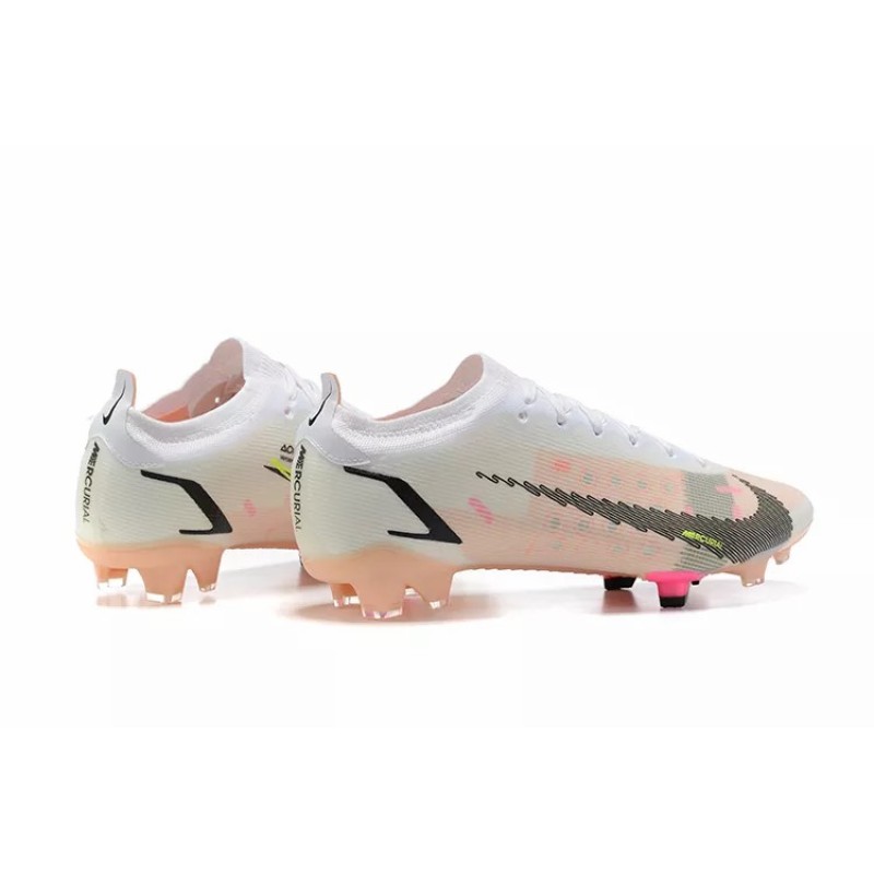 Botas de Fútbol Nike Mercurial Vapor 14 Elite FG Blanco&Rosado (#39~#45)