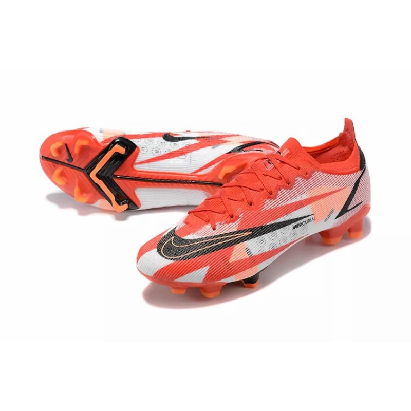 Botas de Fútbol Nike Vapor 14 Elite CR7 FG Rojo&Blanco&Negro (#39~#45)