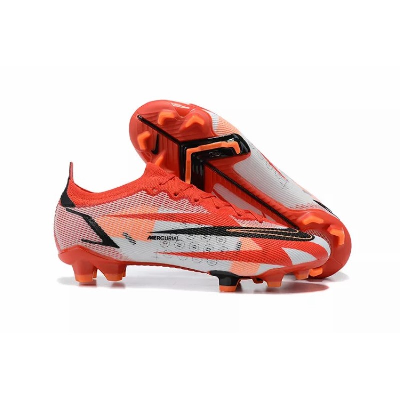 Botas de Fútbol Nike Vapor 14 Elite CR7 FG Rojo&Blanco&Negro (#39~#45)