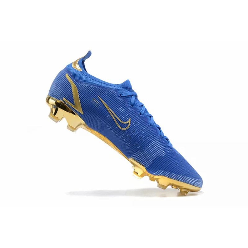Botas de Fútbol Nike Vapor 14 Elite MDS FG Azul&Dorado (#39~#45)