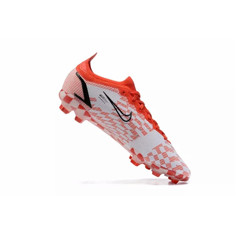 Botas de Fútbol Nike Vapor 14 Elite MDS FG Blanco&Rojo&Negro (#39~#45)