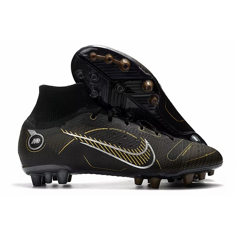 Botas de Fútbol Nike Superfly 8 Elite AG Unisex Negro&Amarillo (#36~#45)