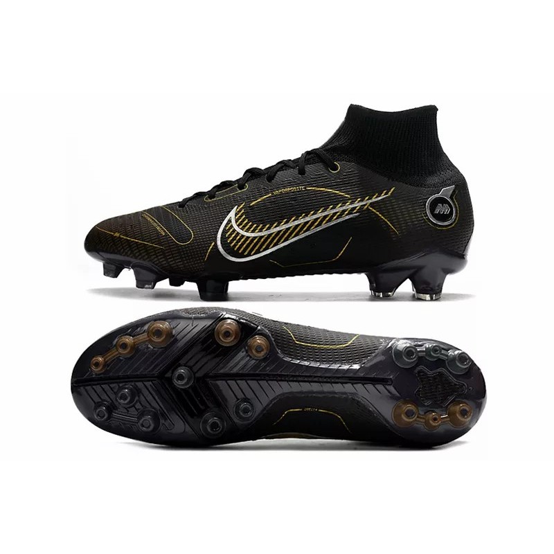 Botas de Fútbol Nike Superfly 8 Elite AG Unisex Negro&Amarillo (#36~#45)