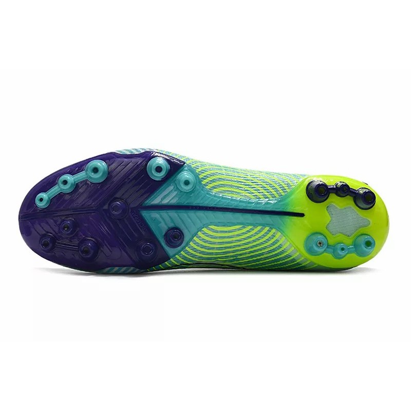 Botas de Fútbol Nike Mercurial Vapor Dream Speed 005 Elite AG Unisex Verde Claro&Azul Marino&Amarillo Fluorescente (#36~#45)