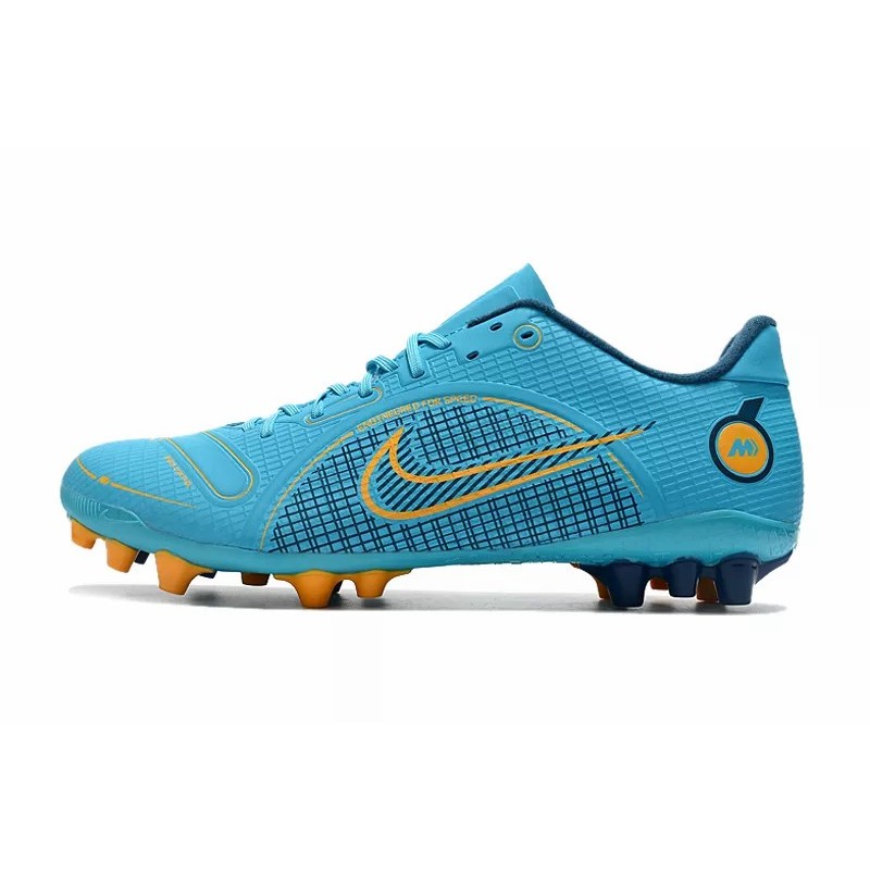 Botas de Fútbol Nike Vapor 14 Academy AG Unisex Azul&Naranja (#36~#44)