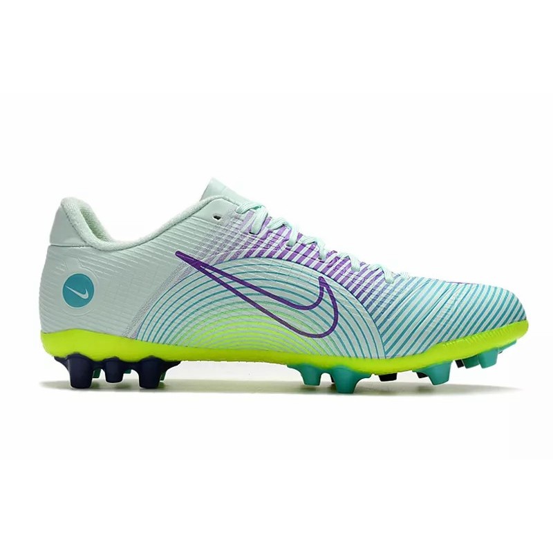 Botas de Fútbol Nike Vapor 14 Academy AG Unisex Turquesa Claro&Amarillo Fluorescente&Púrpura (#36~#44)