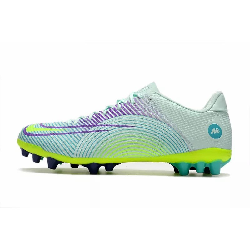 Botas de Fútbol Nike Vapor 14 Academy AG Unisex Turquesa Claro&Amarillo Fluorescente&Púrpura (#36~#44)