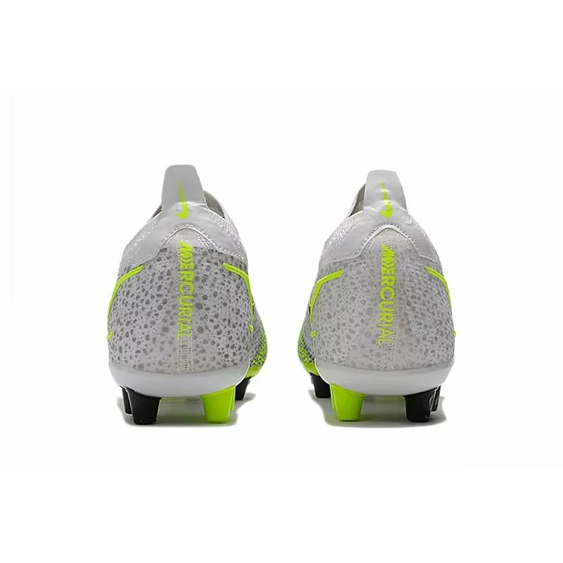 Botas de Fútbol Nike Vapor 14 Elite FG Unisex Blanco&Amarillo Fluorescente (#36~#45)