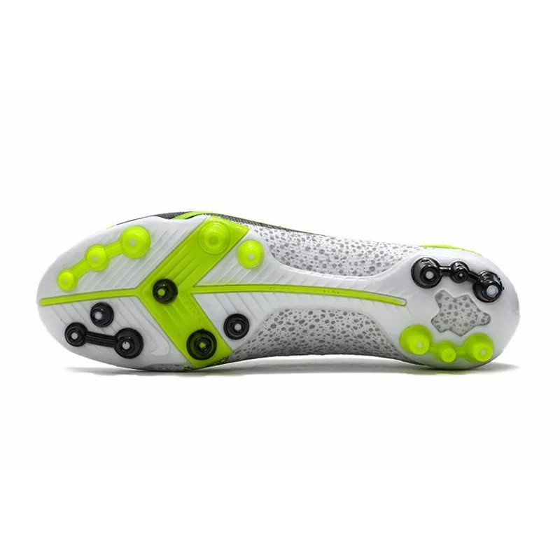 Botas de Fútbol Nike Vapor 14 Elite FG Unisex Blanco&Amarillo Fluorescente (#36~#45)