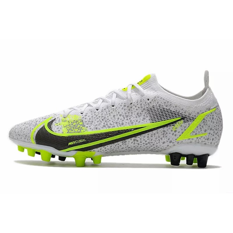 Botas de Fútbol Nike Vapor 14 Elite FG Unisex Blanco&Amarillo Fluorescente (#36~#45)