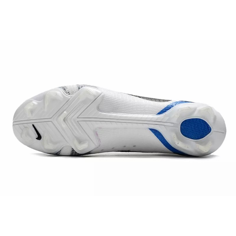 Botas de Fútbol Nike Superfly 8 Elite FG Unisex Blanco&Azul(#36~#45)