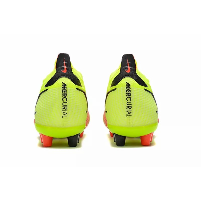 Botas de Fútbol Nike Vapor 14 Elite AG Unisex Amarillo&Rojo Naranja&Negro (#36~#45)