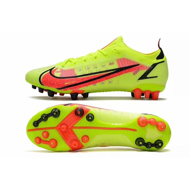 Botas de Fútbol Nike Vapor 14 Elite AG Unisex Amarillo&Rojo Naranja&Negro (#36~#45) Botas de Fútbol Nike Vapor 14 Elite AG Unisex Amarillo&Rojo Naranja&Negro (#36~#45)